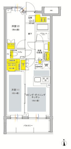 ウィルローズ光が丘 間取り C TYPE