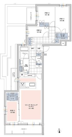 ウィルローズ光が丘 間取り H TYPE