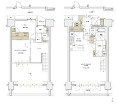 シエリア大阪谷町 間取り G TYPE