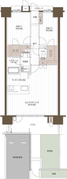 J.CREST番町ミッドハウス 間取り CG type