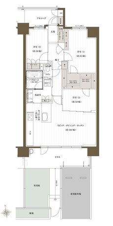 J.CREST番町ミッドハウス 間取り Dg type