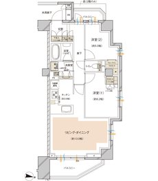 レーベン川越 VANFORTIER 間取り H type