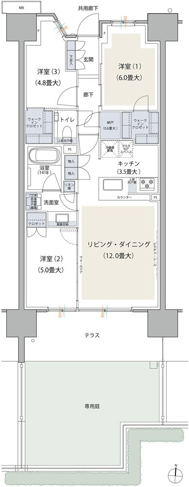 ブランズシティ品川テラス 間取り SDg TYPE