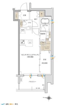 ソルティア川越 間取り Cタイプ