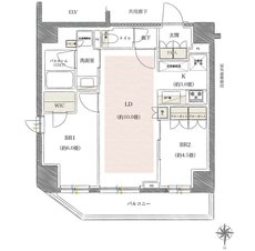 イノバス綾瀬 間取り Cタイプ