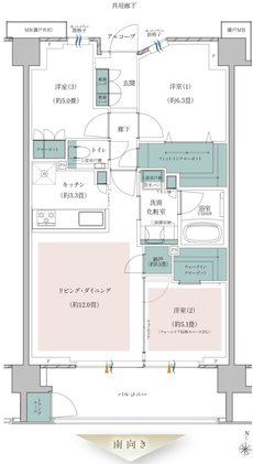 プラウド光が丘アベニュー 間取り B type