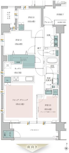 プラウド光が丘アベニュー 間取り A type