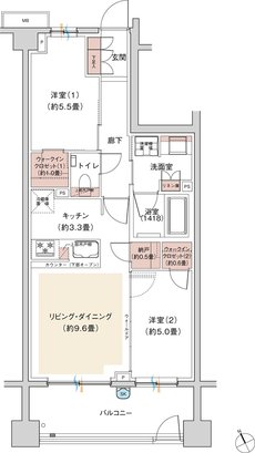 グランシエロ吉祥寺 間取り Dg TYPE
