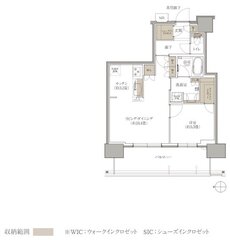 ブランズタワー西宮 間取り B type