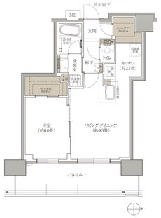 ブランズタワー西宮 間取り Jtype SELECT PLAN