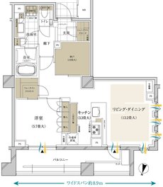 ブランズ西小山 間取り J type