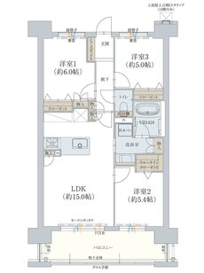 オーヴィジョン岩国麻里布 間取り C TYPE（メニュープラン）