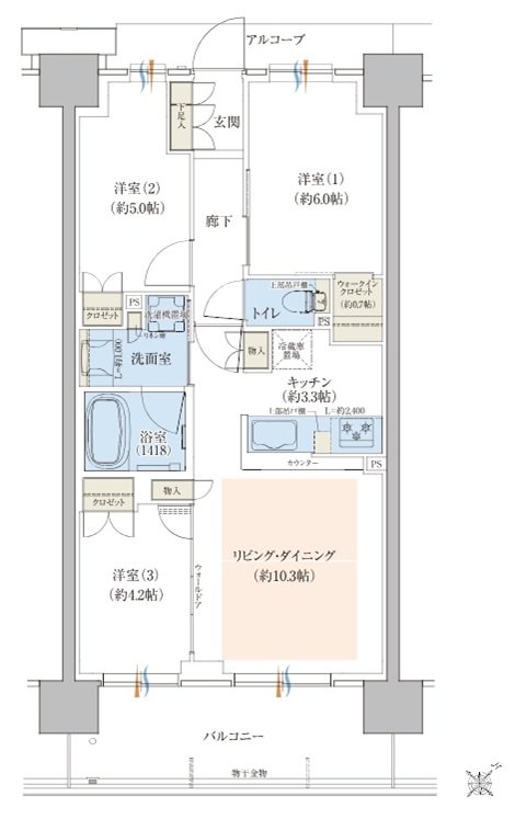 Umeda 7 Project 間取り S-D2 type