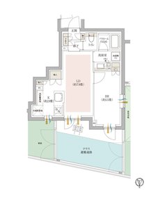 イノバス中野富士見町 間取り Btタイプ