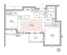 イノバス中野富士見町 間取り Dタイプ