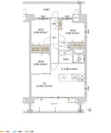 グリーンヒル南大分グランレガート 間取り C3 type