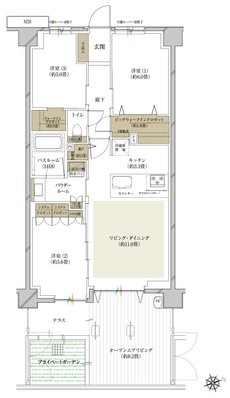 ヴェレーナ日吉 間取り FOL type