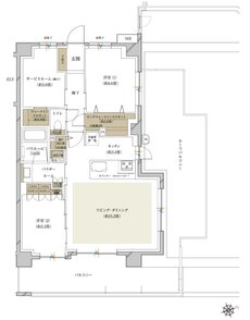 ヴェレーナ日吉 間取り Lr type(先着順販売住戸)