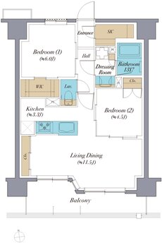 レーベン浄心 間取り D type
