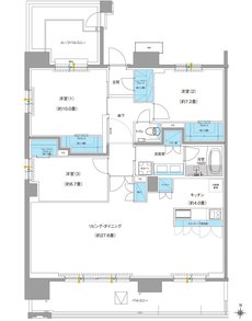 ブランシエラ南洲門前通り 間取り O TYPE