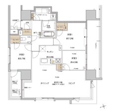 ザ・上通並木坂レジデンス 間取り U-A type