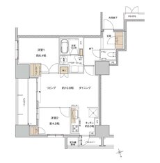 ザ・上通並木坂レジデンス 間取り U-H type