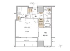 ザ・上通並木坂レジデンス 間取り U-F type