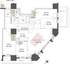 レーベン発寒南 RECENT 間取り A type