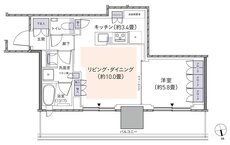 パークタワー柏の葉キャンパス 間取り N47Fタイプ