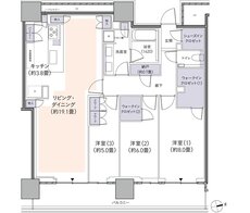 パークタワー柏の葉キャンパス 間取り P-E101Ntタイプ