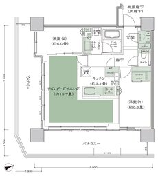 シティタワーズ上板橋イースト／セントラル 間取り H-2 type