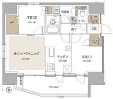 ザ・ライオンズ府中 間取り A TYPE