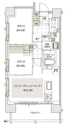 アトラス三田 間取り B2タイプ