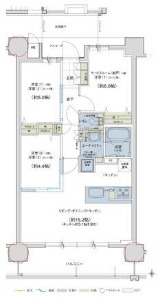 ユニハイム京都西院高辻通 間取り Cタイプ