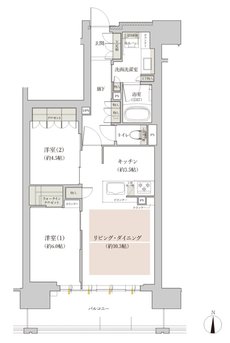 ジオ桜山グラン 間取り B type