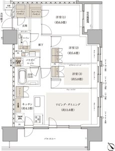 ヴィークハウス目黒 間取り B type