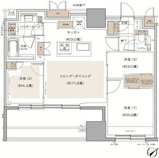 ヴィークハウス目黒 間取り C2 type