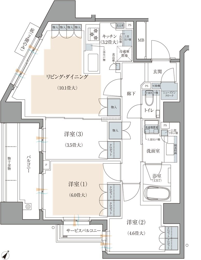 ブランズ巣鴨三丁目 間取り C TYPE
