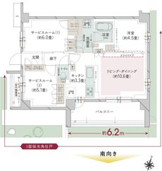 オーベル大宮プレイス 間取り D TYPE