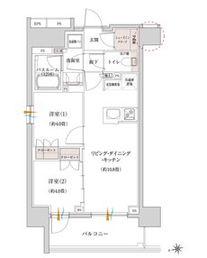 イノバス上前津 間取り Aタイプ
