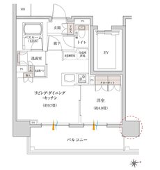 イノバス上前津 間取り Dタイプ