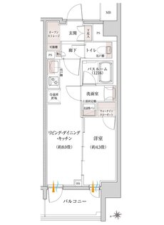 イノバス上前津 間取り Cタイプ