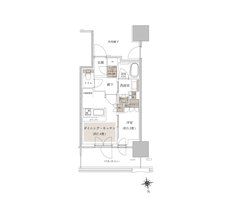 ルネタワー八王子 間取り 30A TYPE