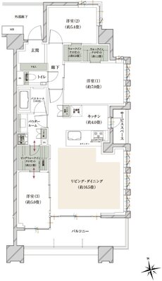 ヴェレーナグラン府中美好 間取り BH TYPE
