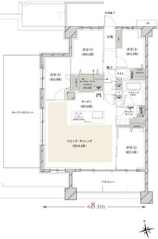ヴェレーナグラン府中美好 間取り BIr TYPE