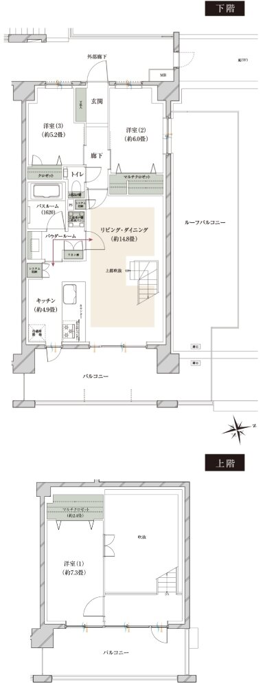 ヴェレーナグラン府中美好 間取り CKmr TYPE
