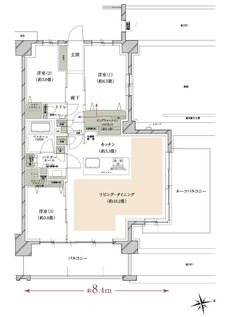 ヴェレーナグラン府中美好 間取り CJr TYPE