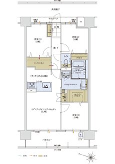 アルファステイツ野芥駅II 間取り D type