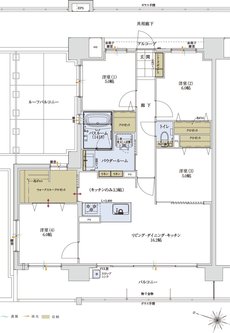 アルファステイツ野芥駅II 間取り G type