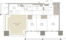 プレミストタワー船橋 間取り 95D type